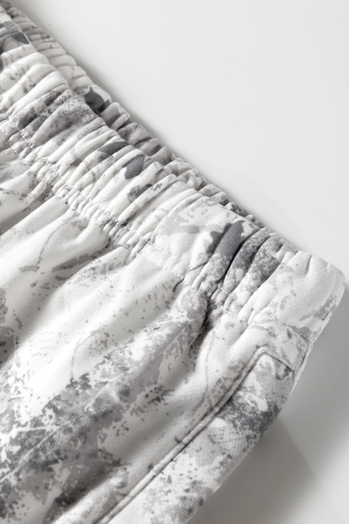 Light Grey Light Woodland Camo Classic Hoodie and Sweatpants Set