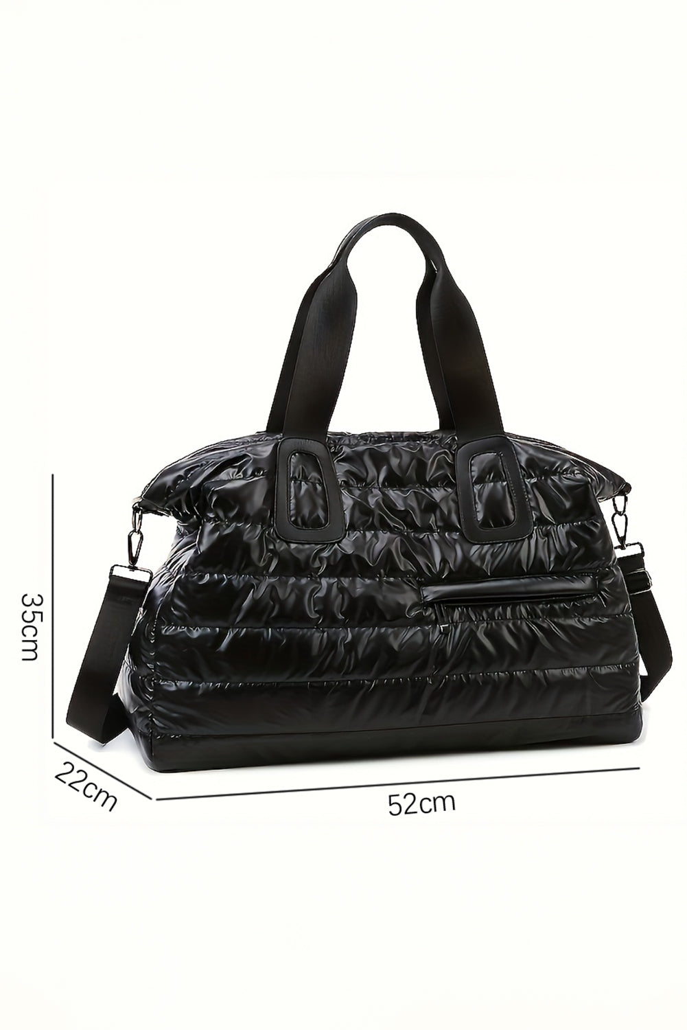 Quilted Puffy Large Capacity Waterproof Duffel Bag