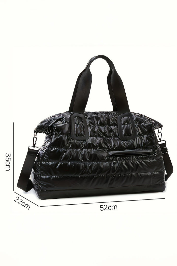 Quilted Puffy Large Capacity Waterproof Duffel Bag