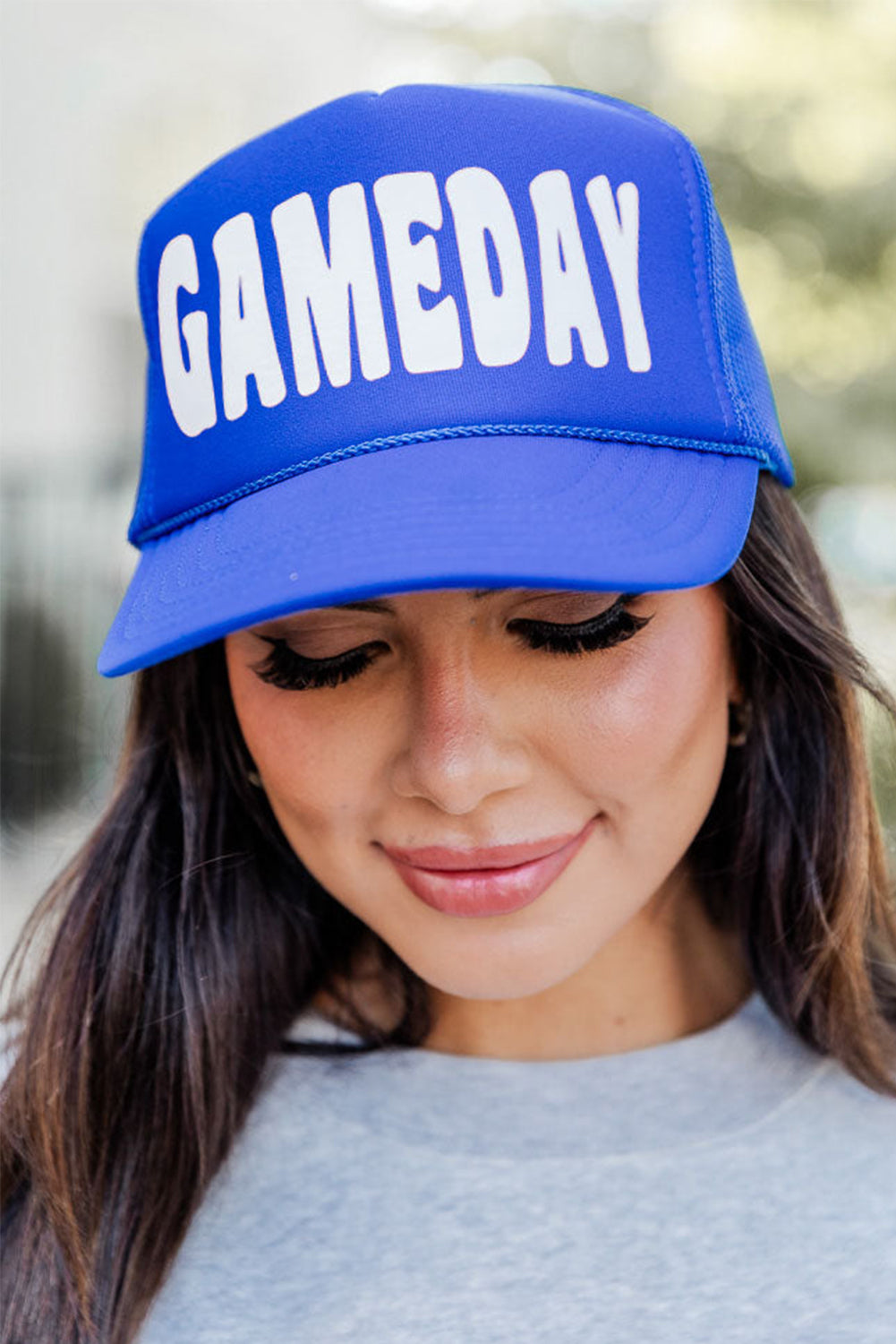 GAME DAY Rugby Football Mesh Back Baseball Cap