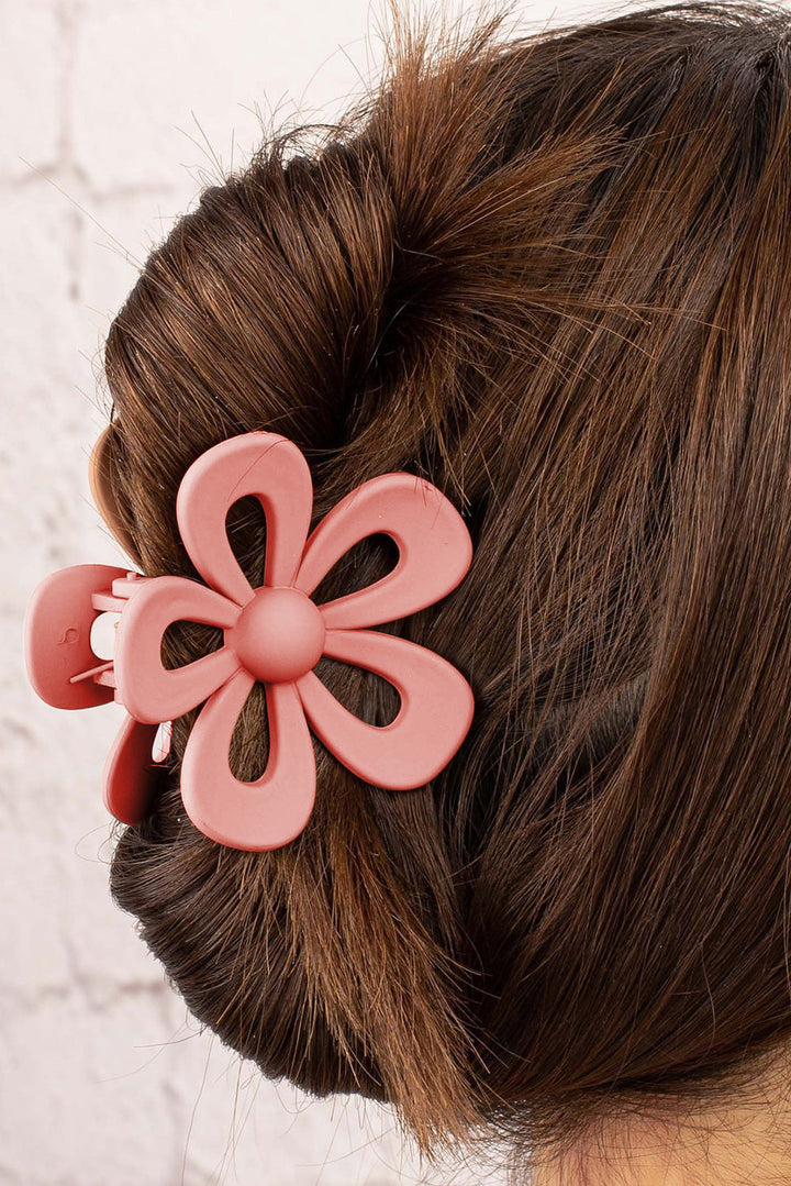 Süßer Klauenclip in Form einer ausgehöhlten Blume