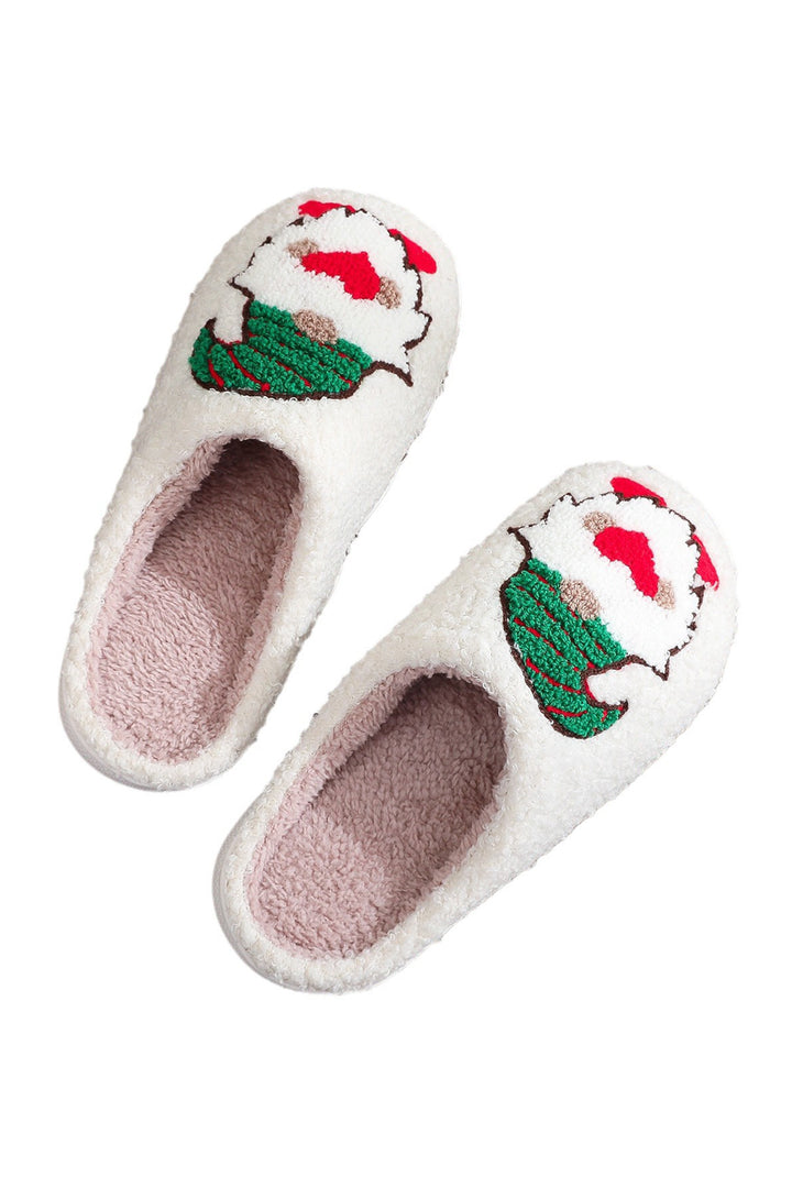 Christmas Faceless Dwarf Shoes Plush House Slippers