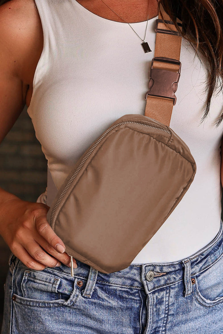 Wasserdichte Umhängetasche mit Reißverschluss 20*5*14cm