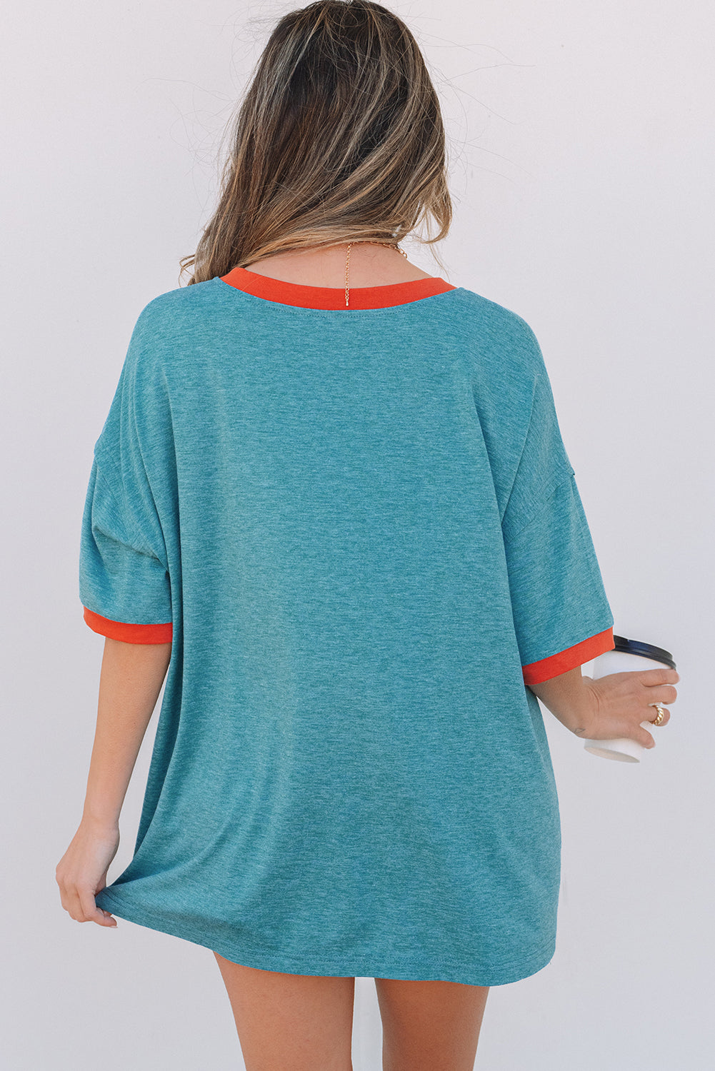 Kind People are My Kind People Graphic Oversized Tee
