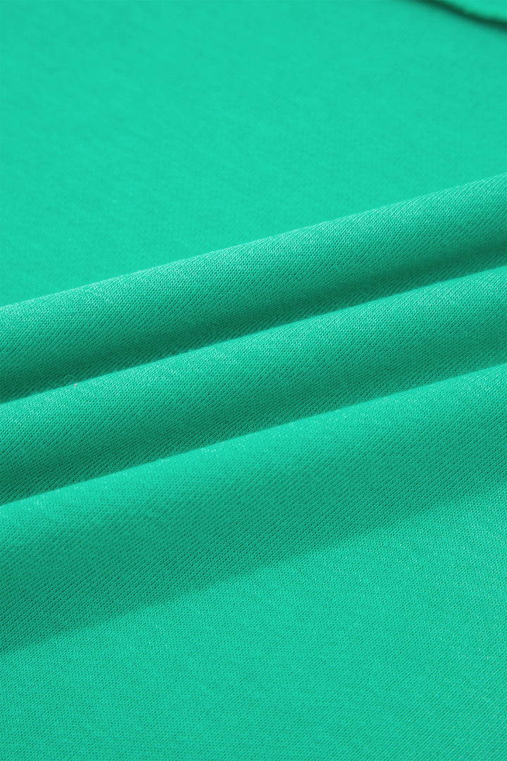 Mint Green Drop Shoulder Boxy Tee and Barrel Pants Set