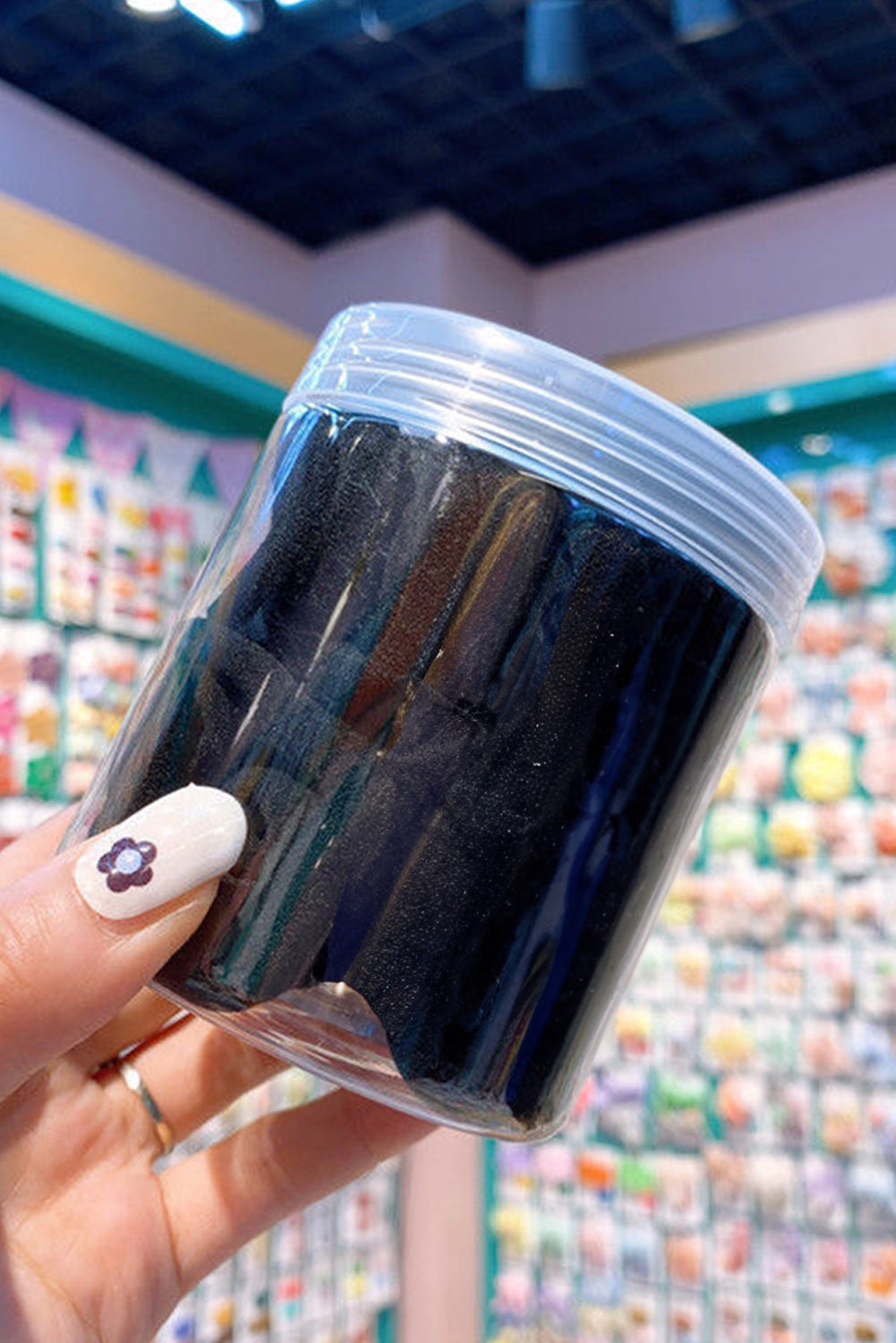 Lot de 50 élastiques à cheveux solides et simples