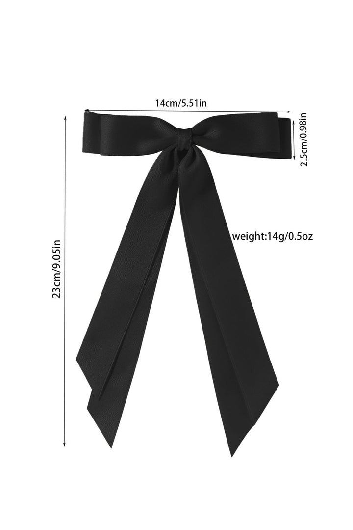 Double Bow Knot Alligator Hair Clip