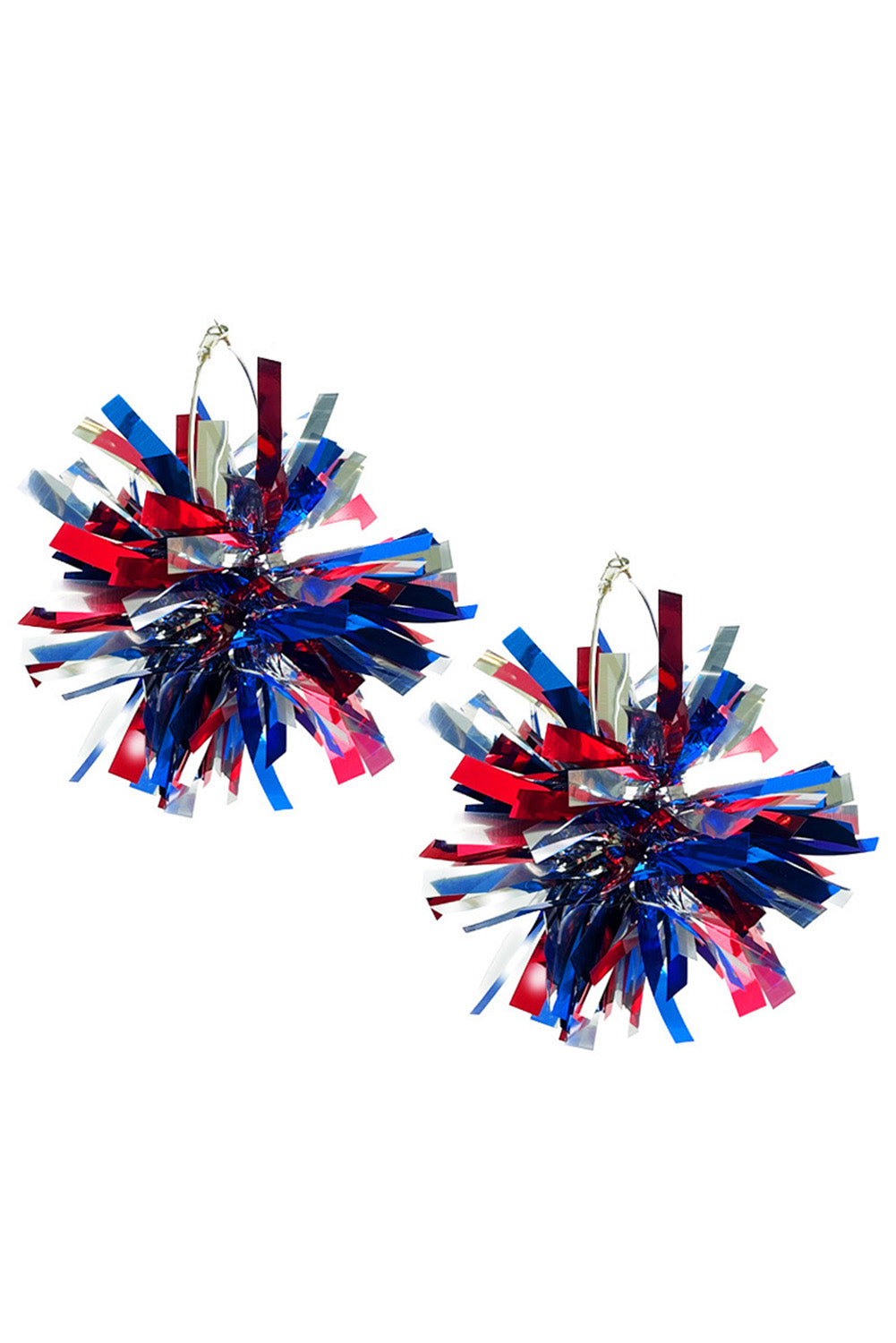 Boucles d'oreilles en guirlandes pour la célébration du 4 juillet