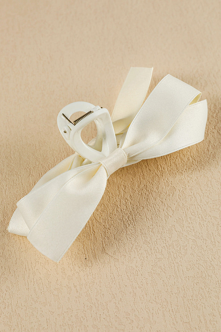 Bow Decor Large Hair Claw Clip