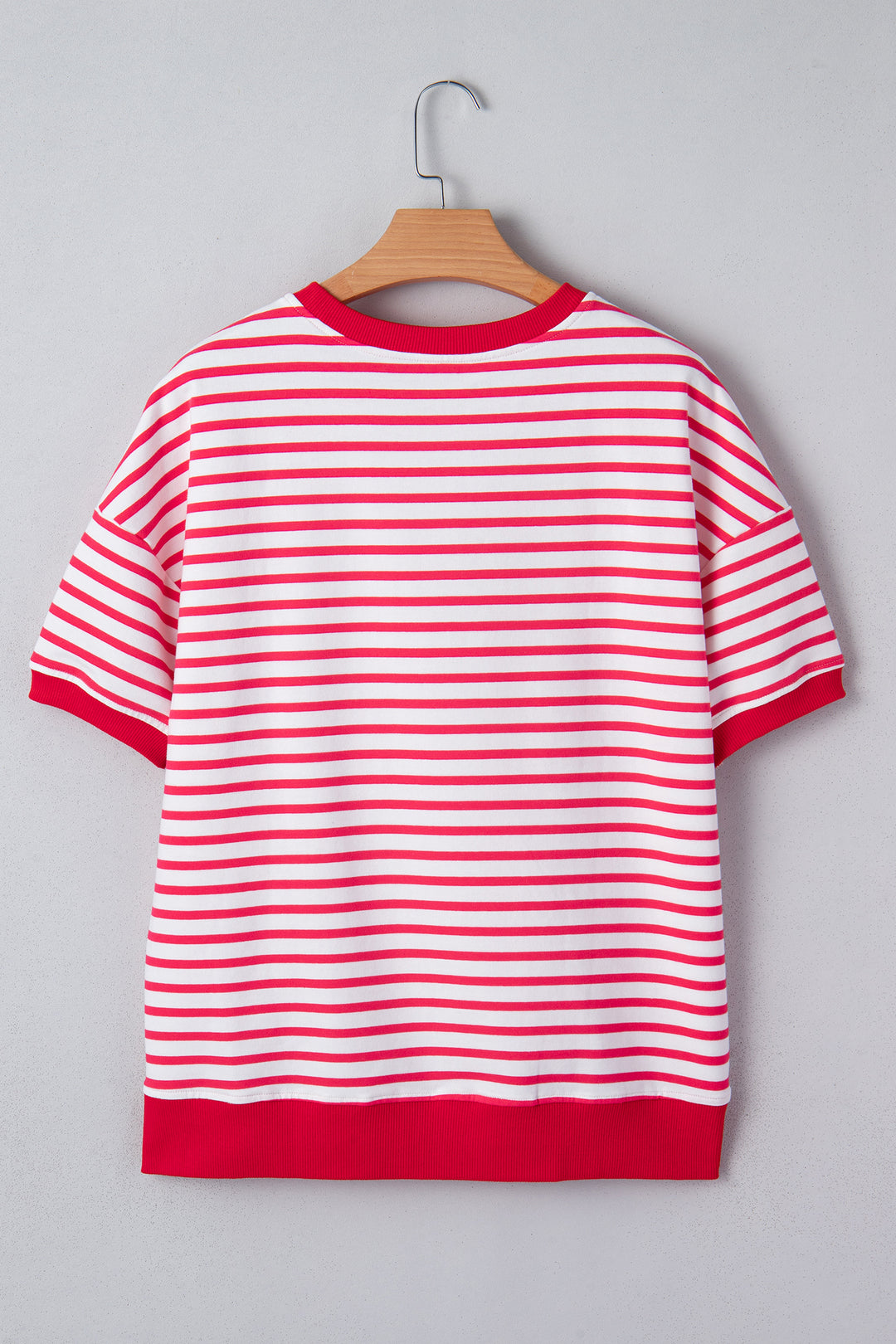 Drop Shoulder Half Sleeve T Shirt