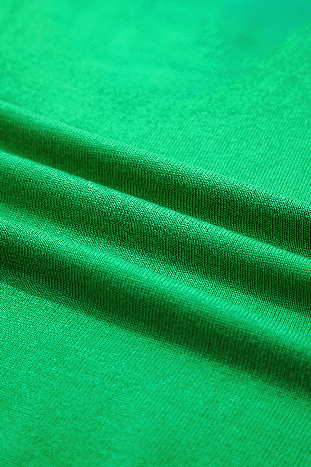 Contrast Trim Round Neck Short Sleeve Loose Knit Sweater