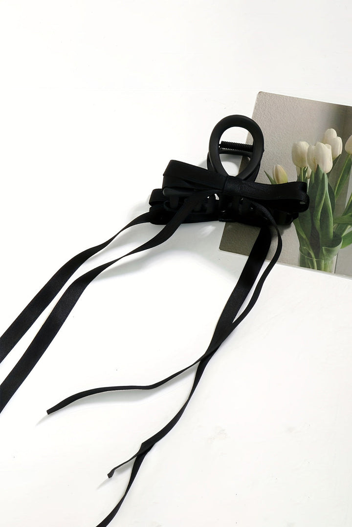 Ribbon Long Tail BowKnot Clip