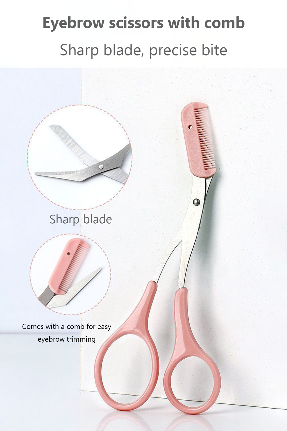2pcs Eyebrow Trimming Tool Set