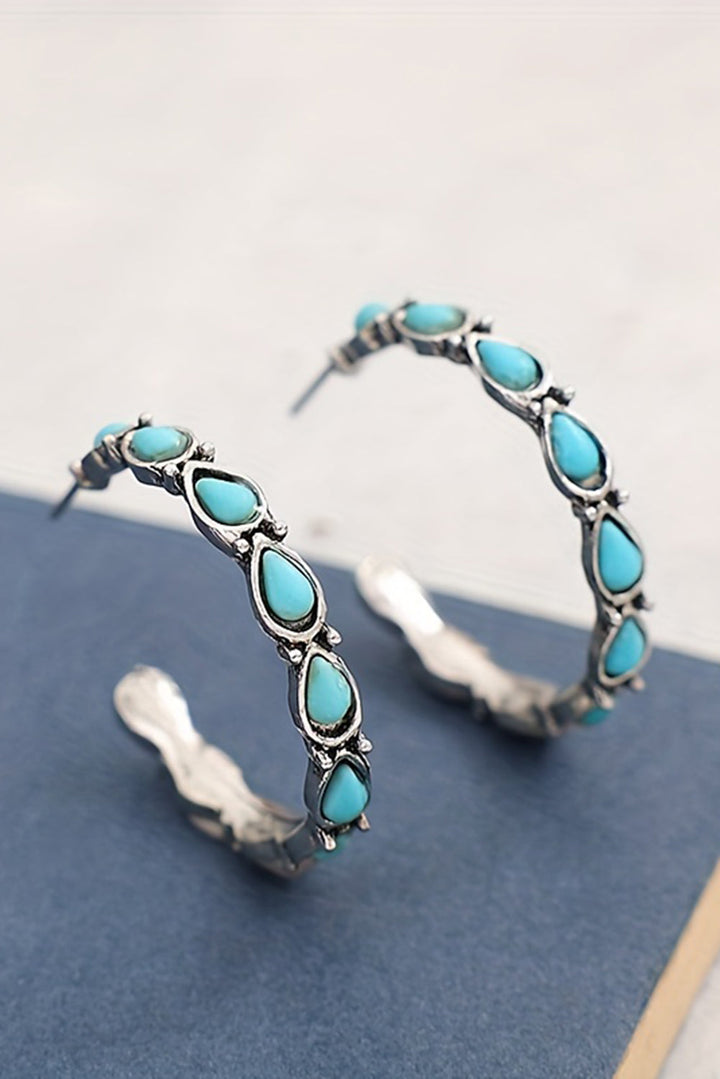 Boho  Decor C-shape Stud Earrings