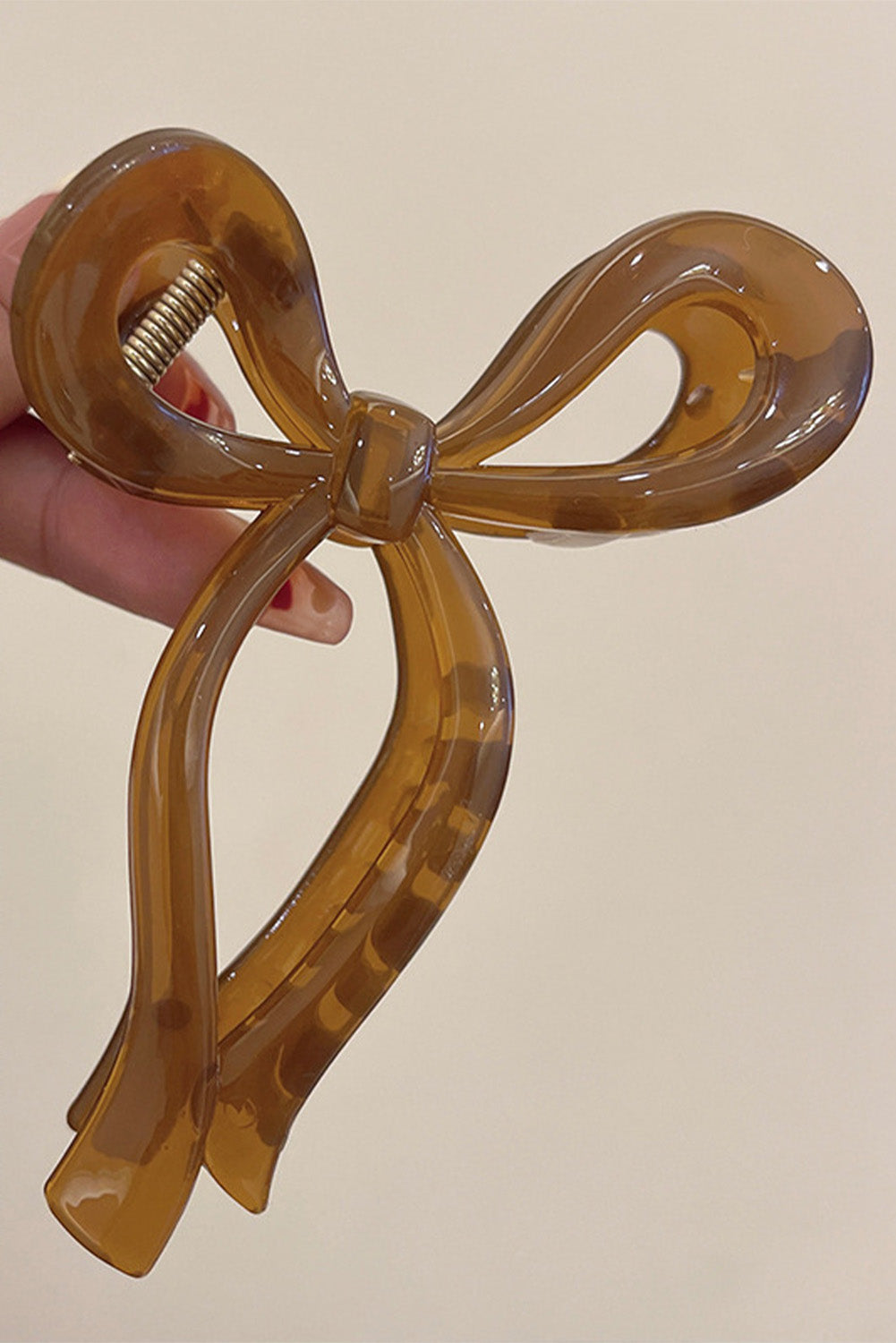 Long Tail Bow Knot Shape Claw Clip