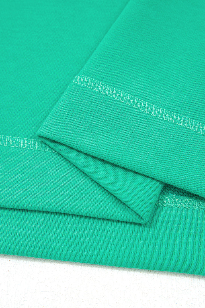 Mint Green Drop Shoulder Boxy Tee and Barrel Pants Set