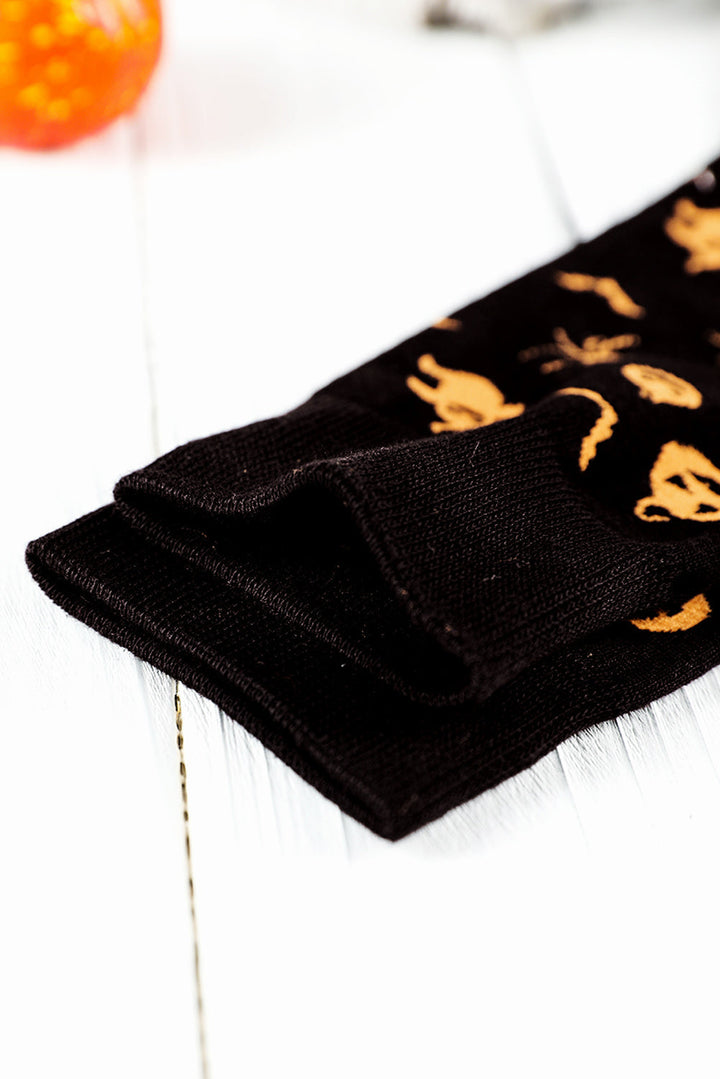 Gruselige Jahreszeit Halloween Element Print Socken