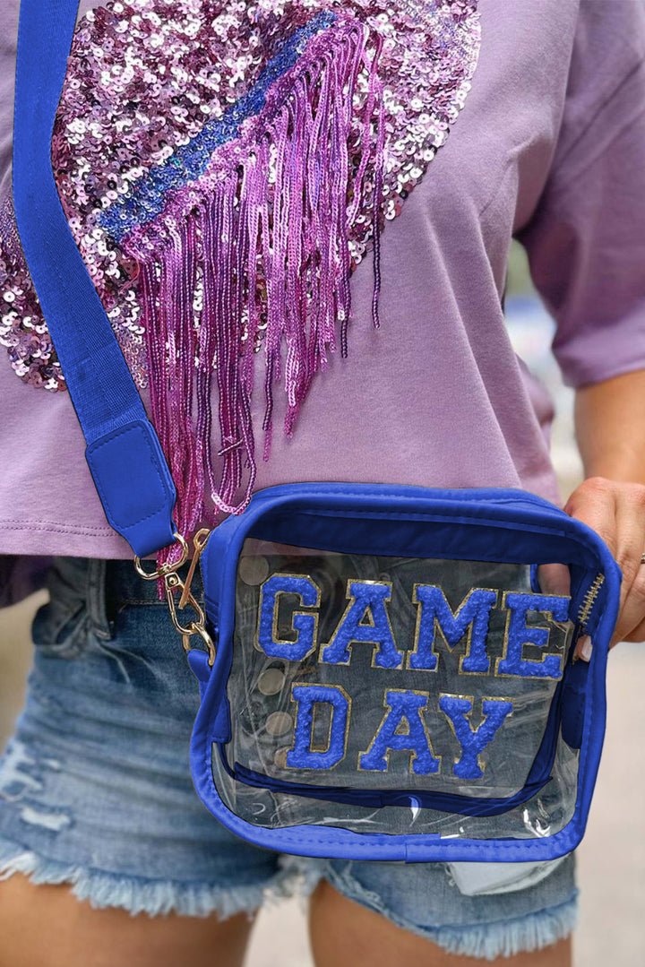 Sac à bandoulière transparent GAME DAY Rugby Football