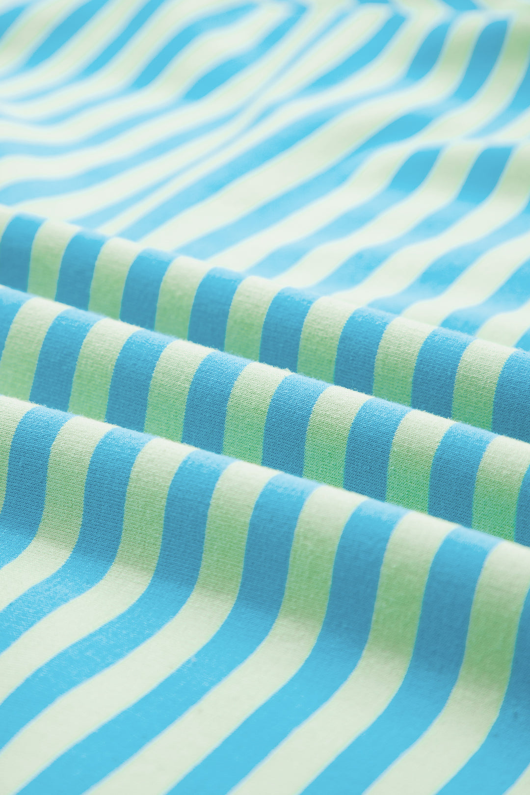 Green Stripe Color Block Detail Long Sleeve Pullover Elastic Waist Pull On Shorts 2pcs Set