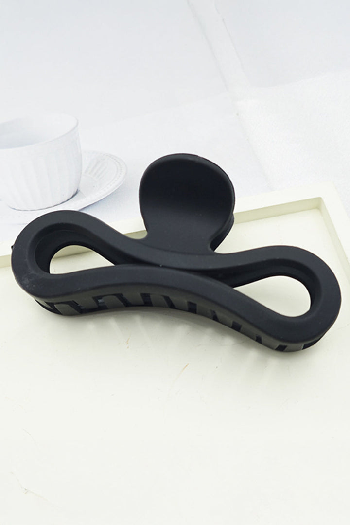 Minimalist Wave Shape Matte Hair Claw Clip