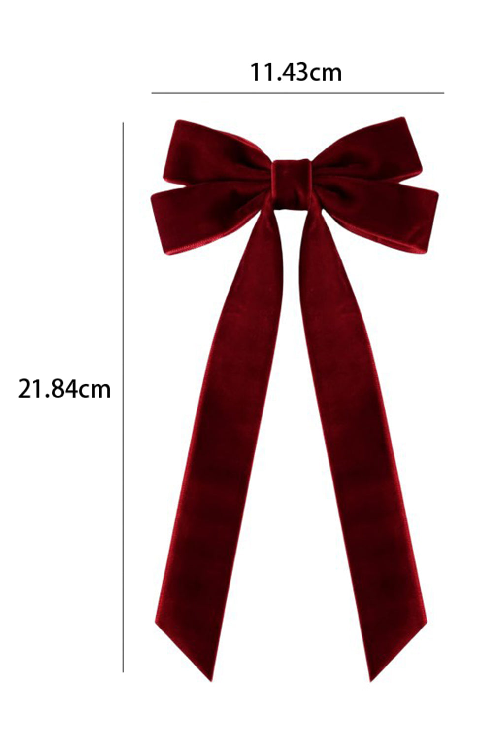 Velvet Bowknot Frenchy Girl Fashion Hair Clip