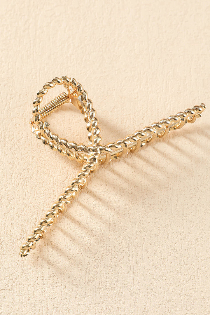 Twist Large Alloy Hair Clip