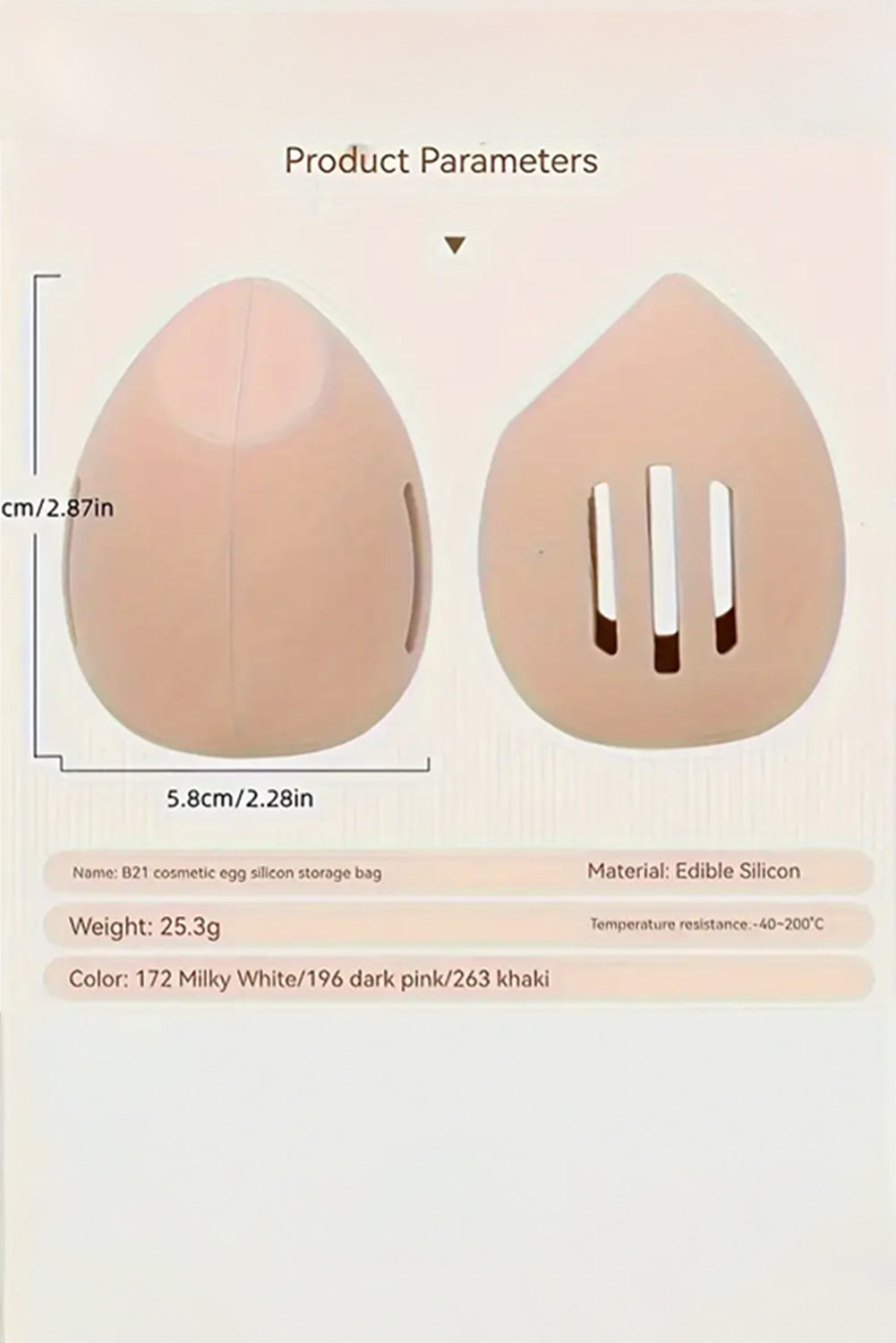 Nœud de rangement en silicone creux pour éponge de maquillage