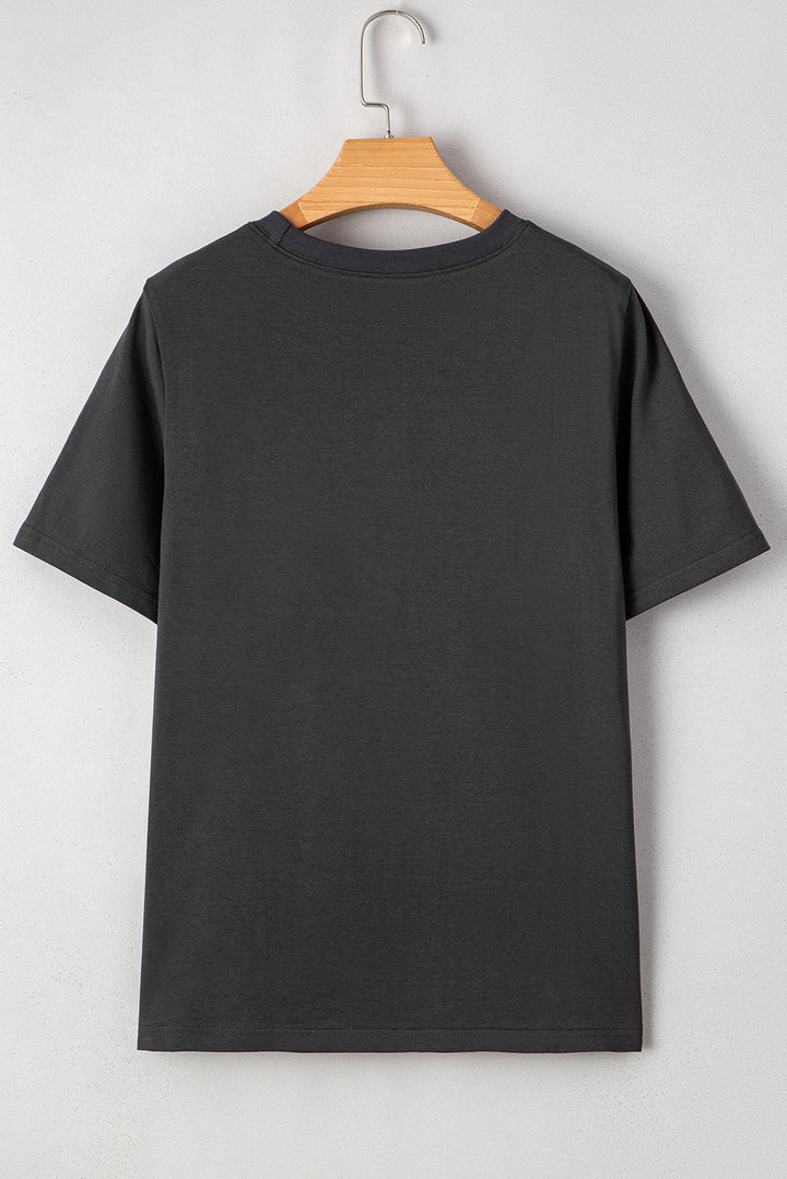 RISE WITH THE SUN Western Fashion Graphic Tee