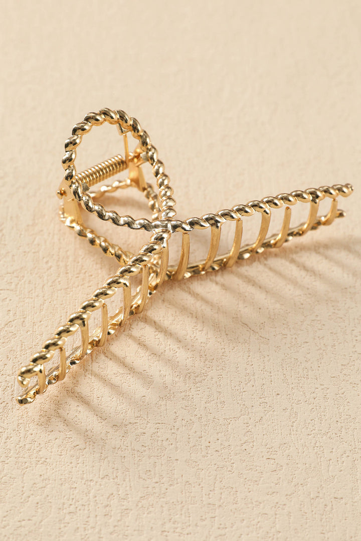 Twist Large Alloy Hair Clip