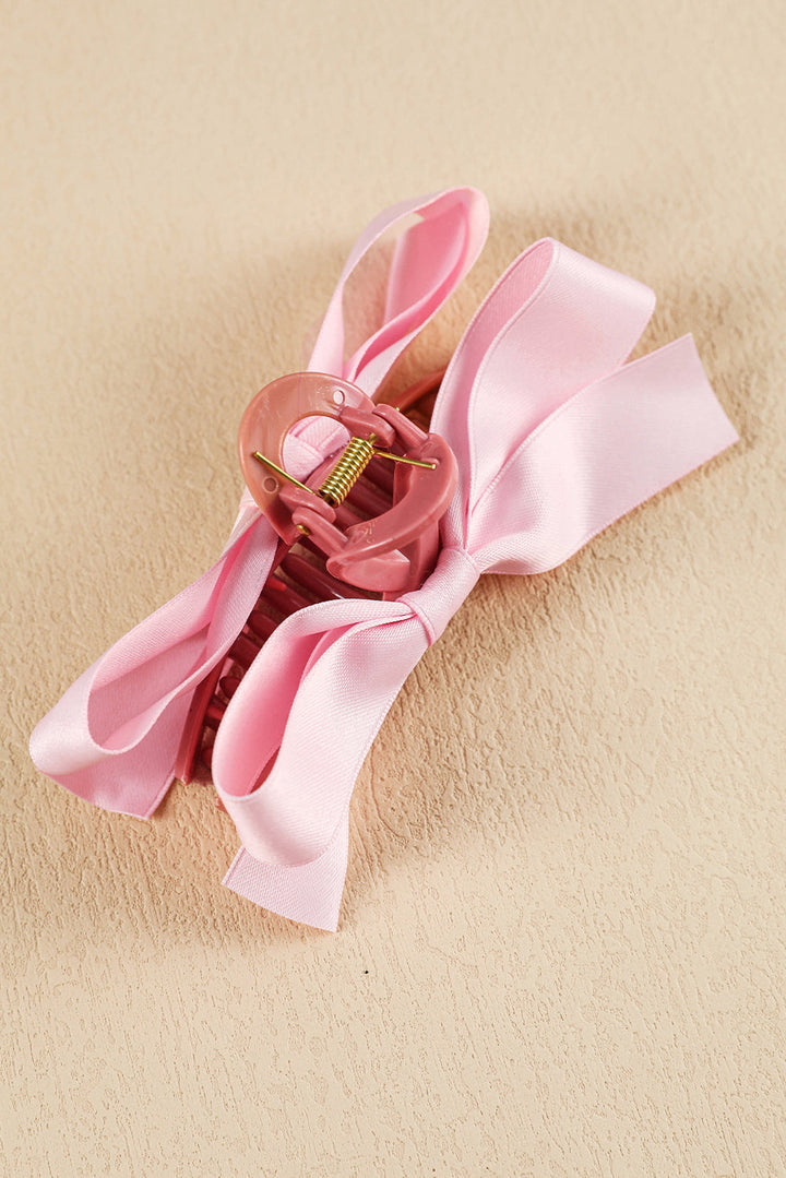 Bow Decor Large Hair Claw Clip