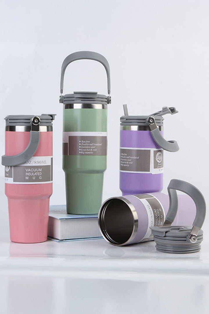 Tasse isotherme minimaliste avec poignée 30 oz