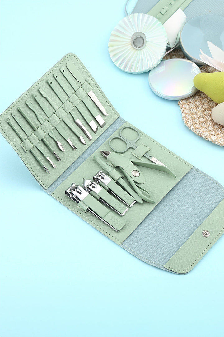 16pcs Portable Manicure Nail Clippers Set
