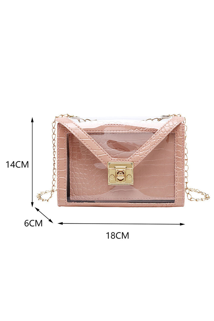 Sac bandoulière transparent Gator