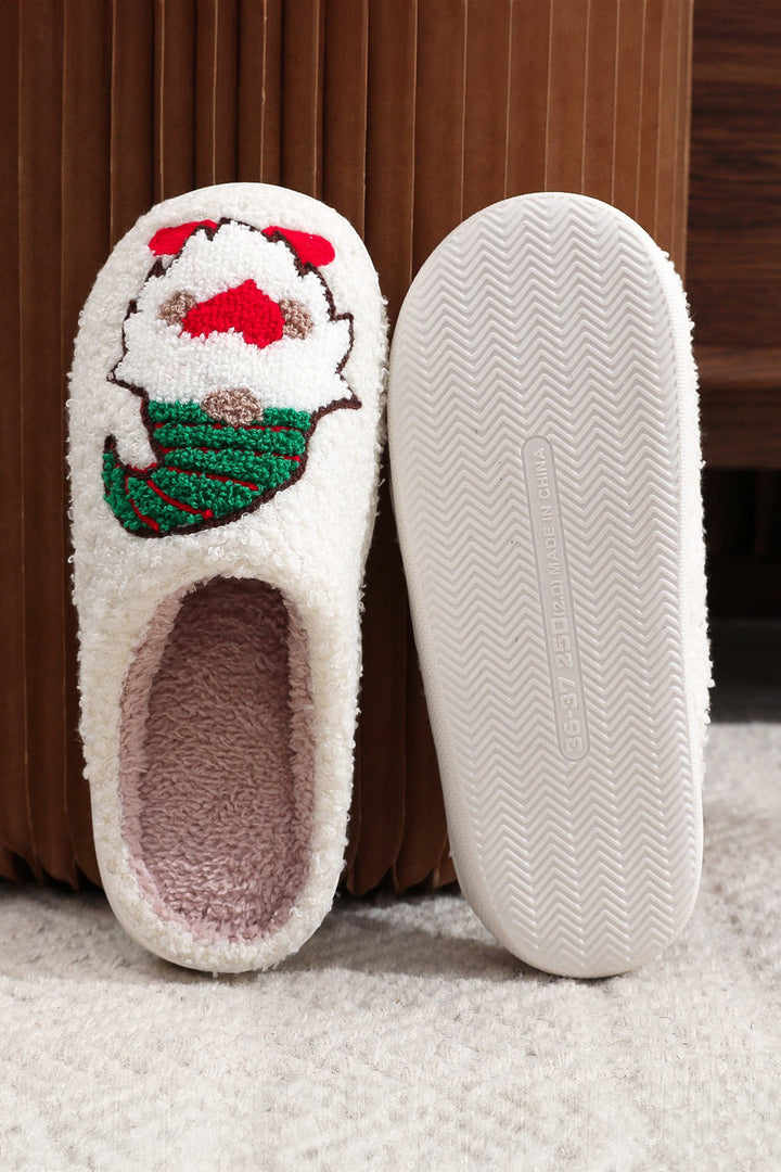 Christmas Faceless Dwarf Shoes Plush House Slippers