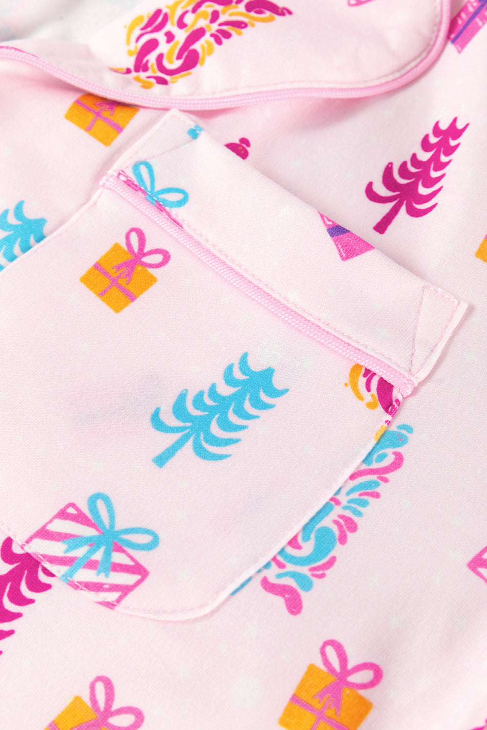 christmas twinkle tree print shirt sleep dress