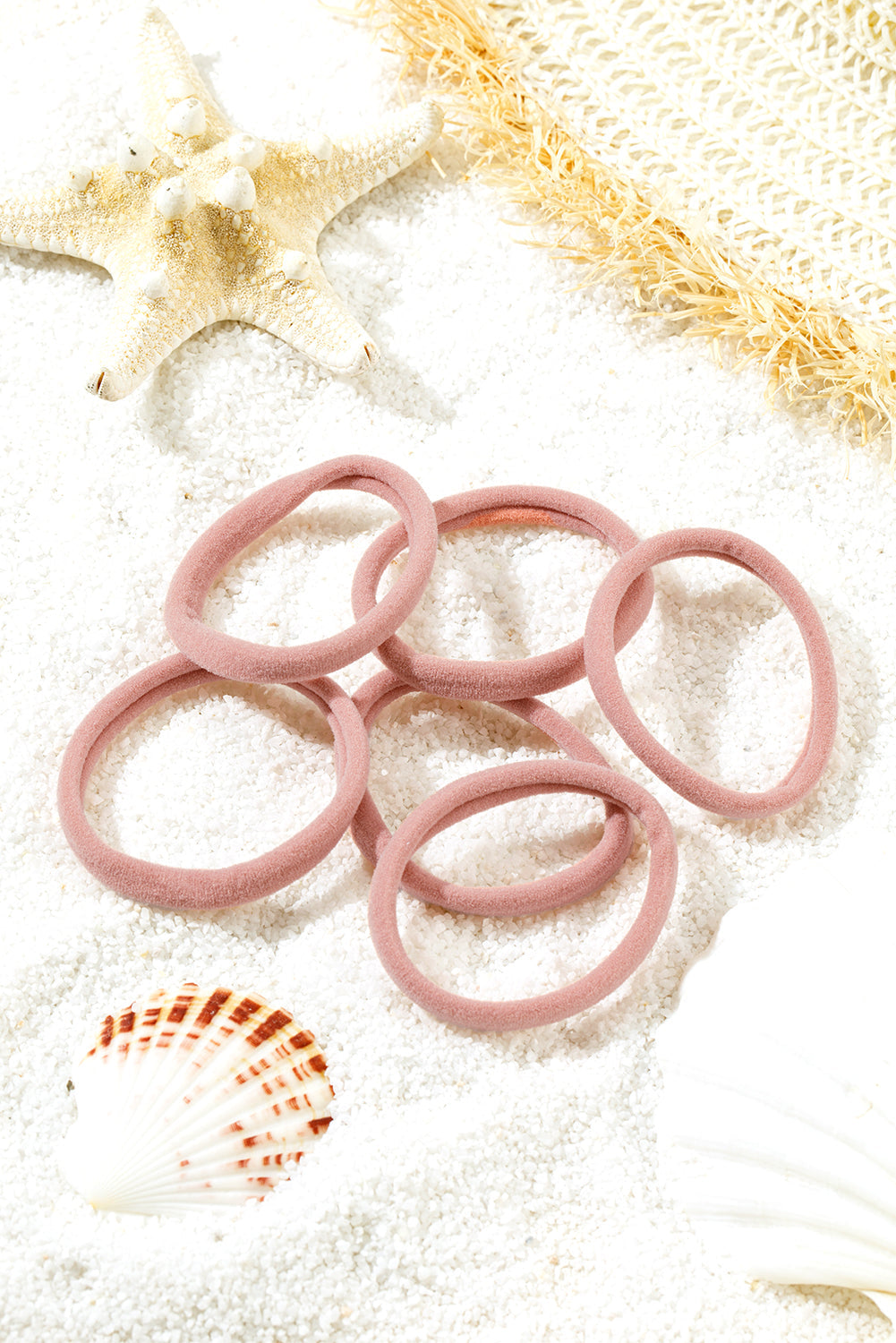 Solid Color Minimalist Hair Tie Accessory