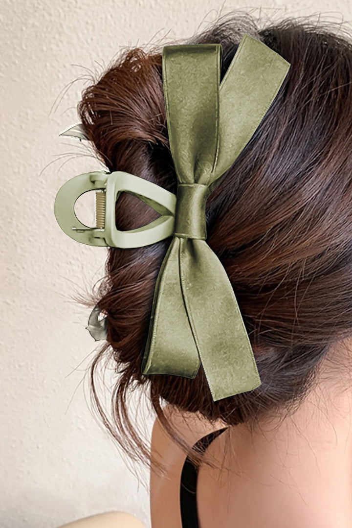 Grande pince à cheveux décorative en forme de nœud
