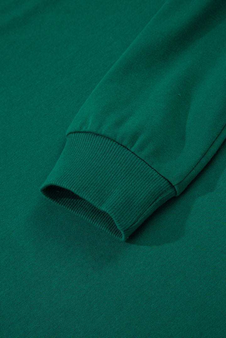 Evergreen Varsity Stripe Detail Pullover Mini Skort Set