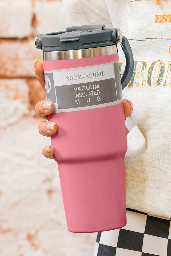 Tasse isotherme minimaliste avec poignée 30 oz