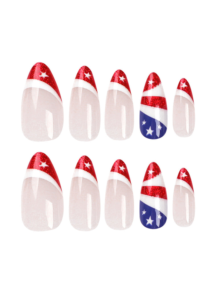Autocollants pour ongles du jour de l'indépendance
