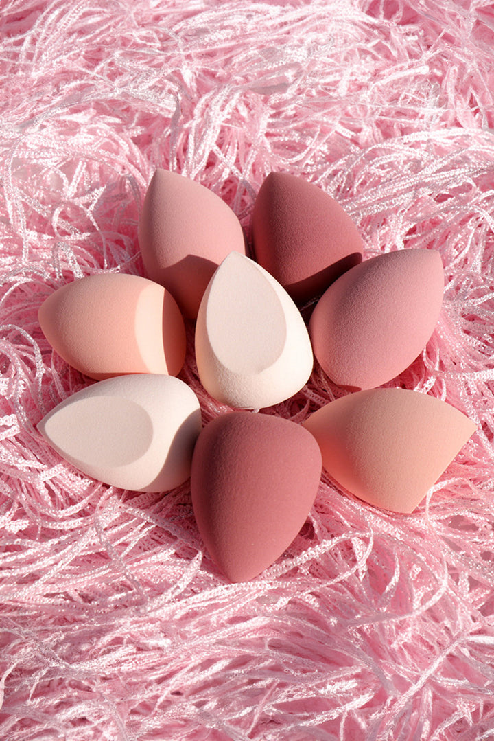 4pcs Water Drop Shape Makeup Sponge