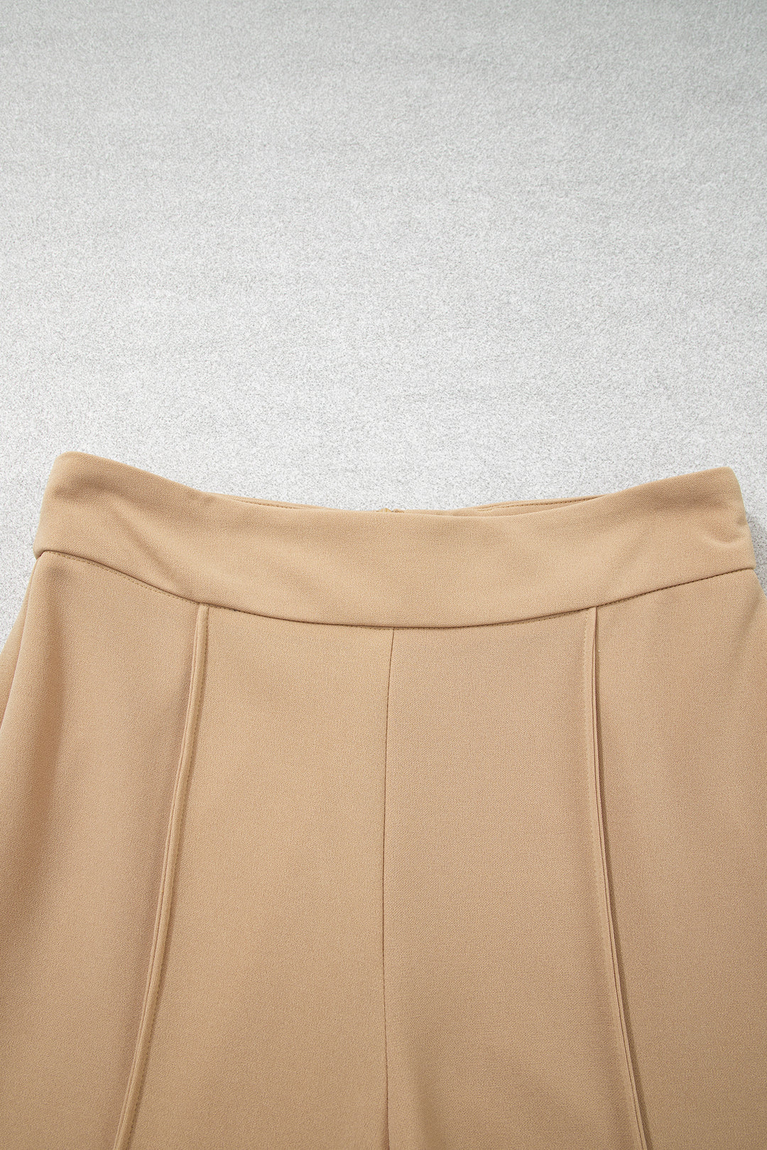 Parchment High Waist Full Length Regular Fit Pants