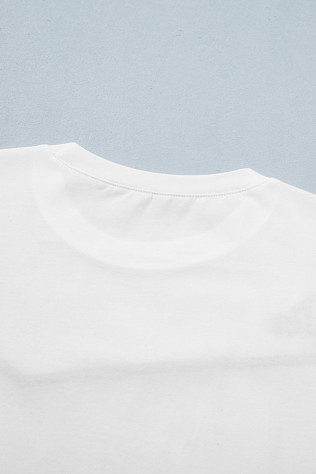 White Western Fashion Embroidered Casual Tee