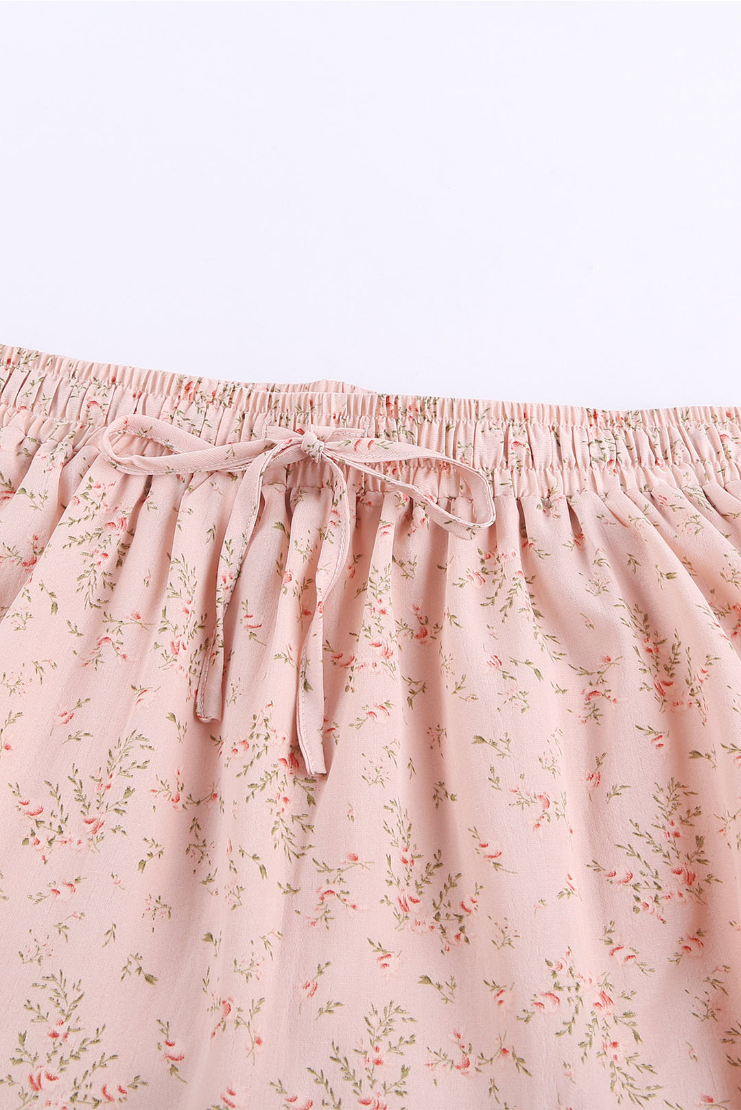 Summer Apricot Ruffled Floral Mini Skirt, Shop for cheap Summer Apricot Ruffled Floral Mini Skirt online? Buy at Modeshe.com on sale!
