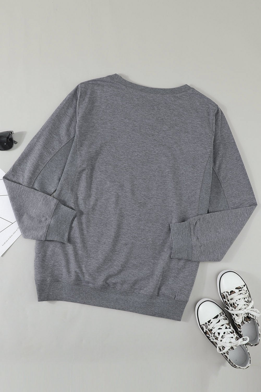 Wash Fleece Pullover Sweatshirt