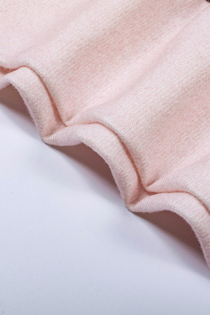 Fashion Dusty Pink Digital Camo Print Sweatshirt