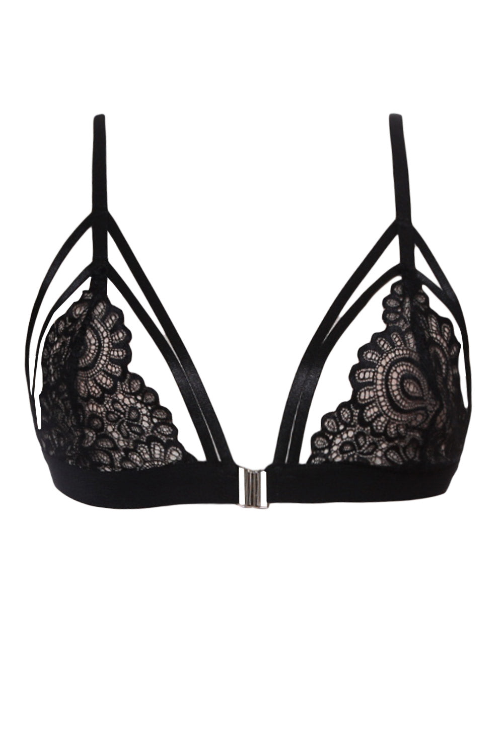 Sexy Black Lace Wild Obsession Bralette Top