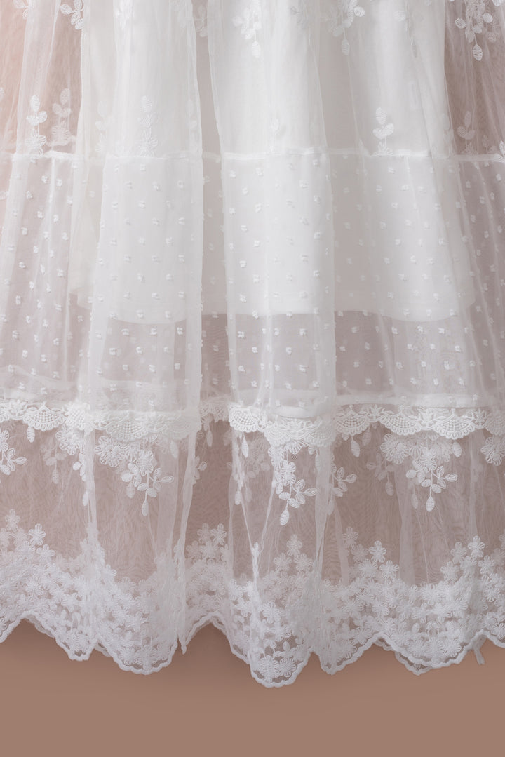 White Luminous Dawn Lace Dresses