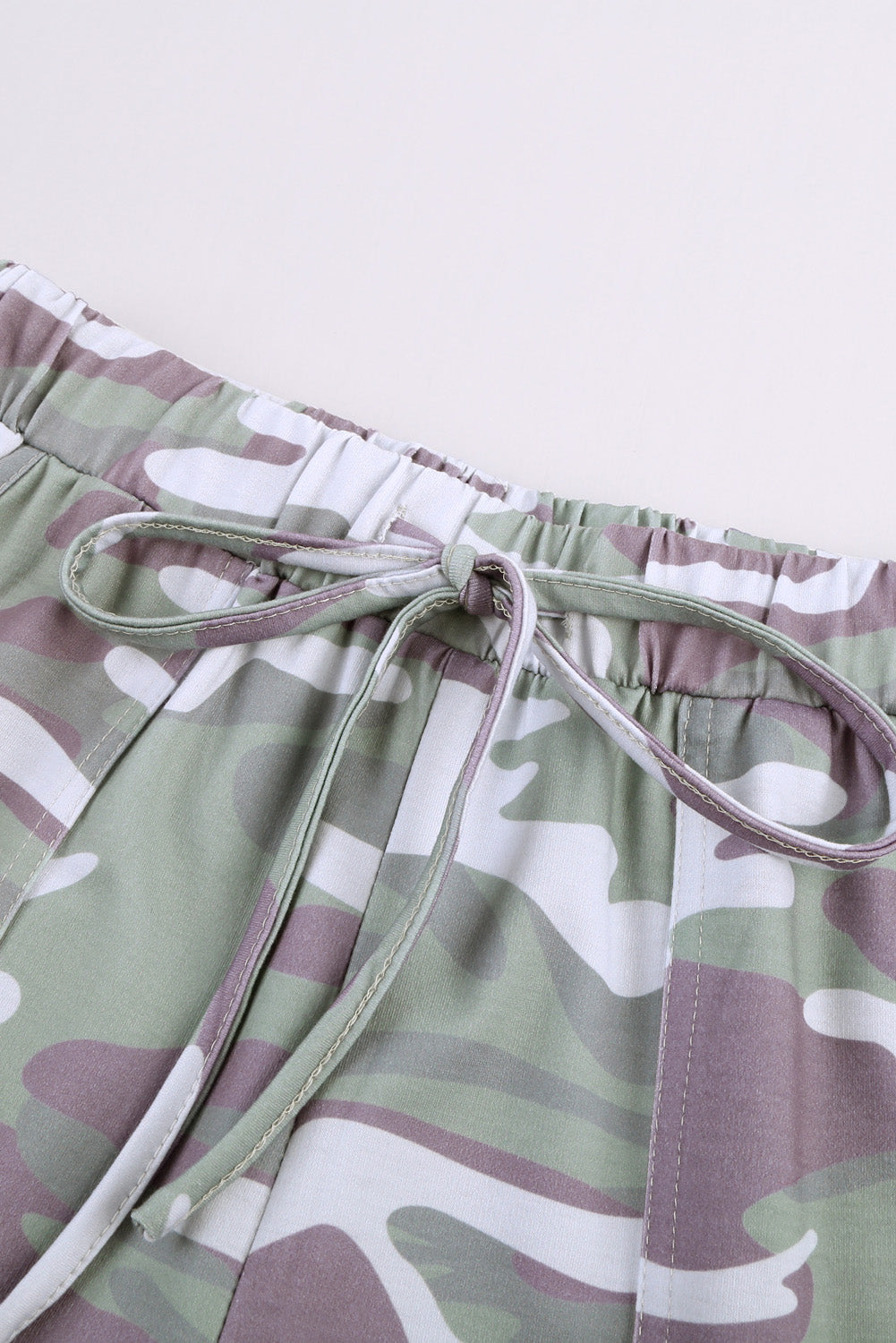 Women's Gray Camouflage Casual Sports Joggers